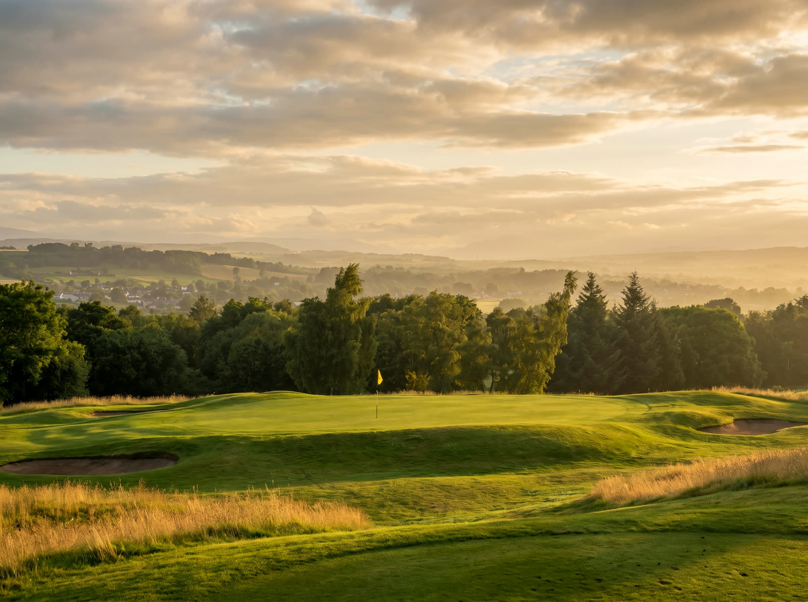 The parkland fairways