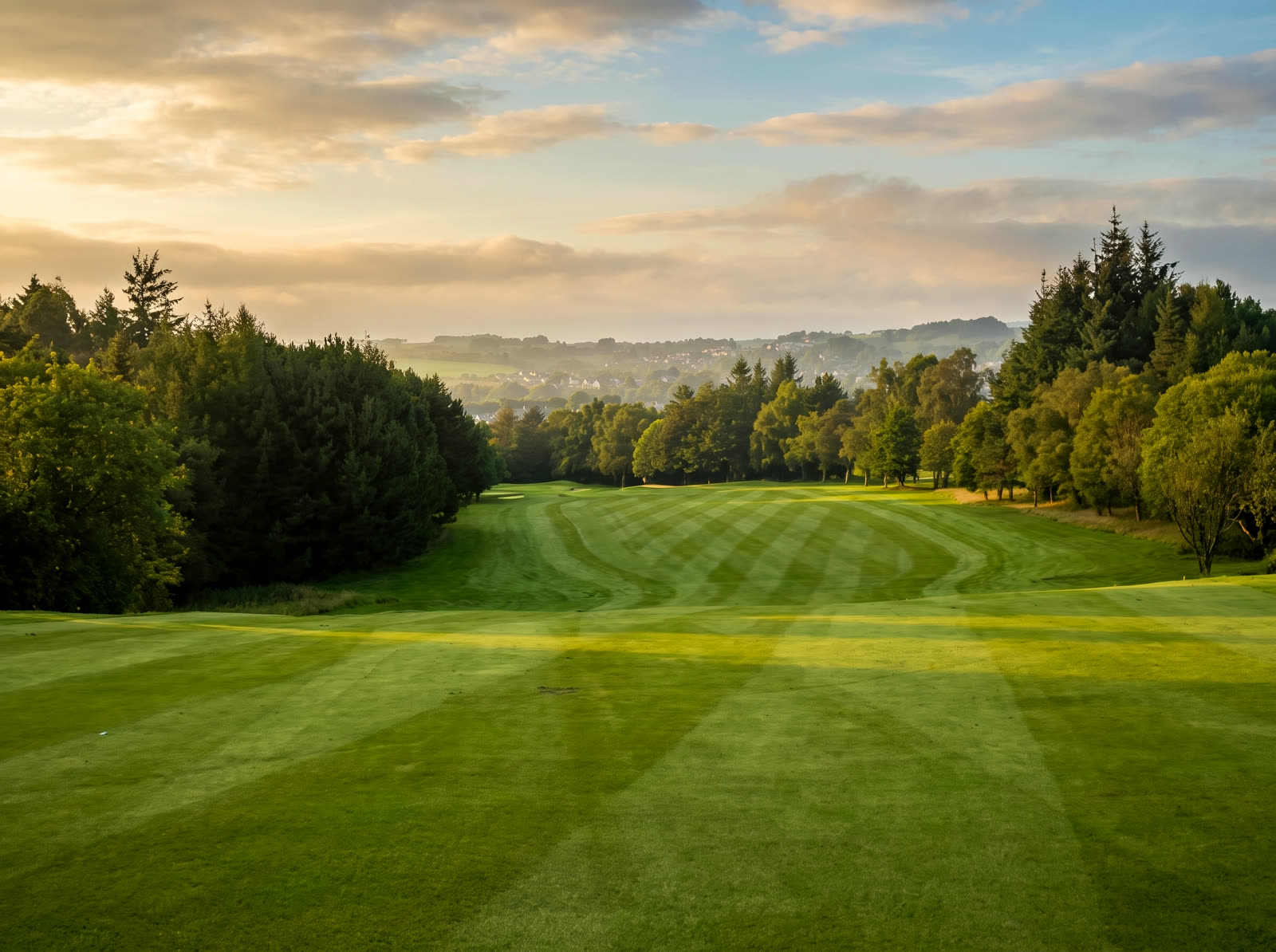 A short hole on the course